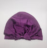 Turban ajustable en soie bio